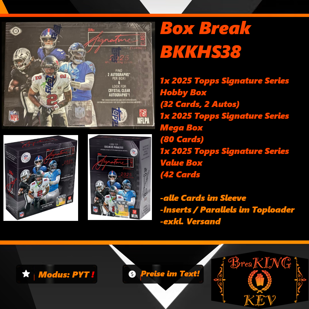 PYT Topps Signature Series Mixer Box Break BKKHS38