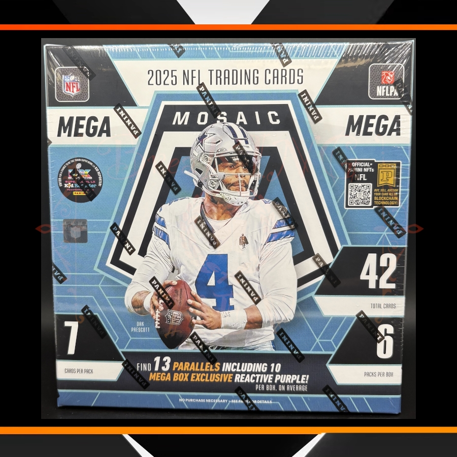 2025 Panini Mosaic Mega Box Football NFL