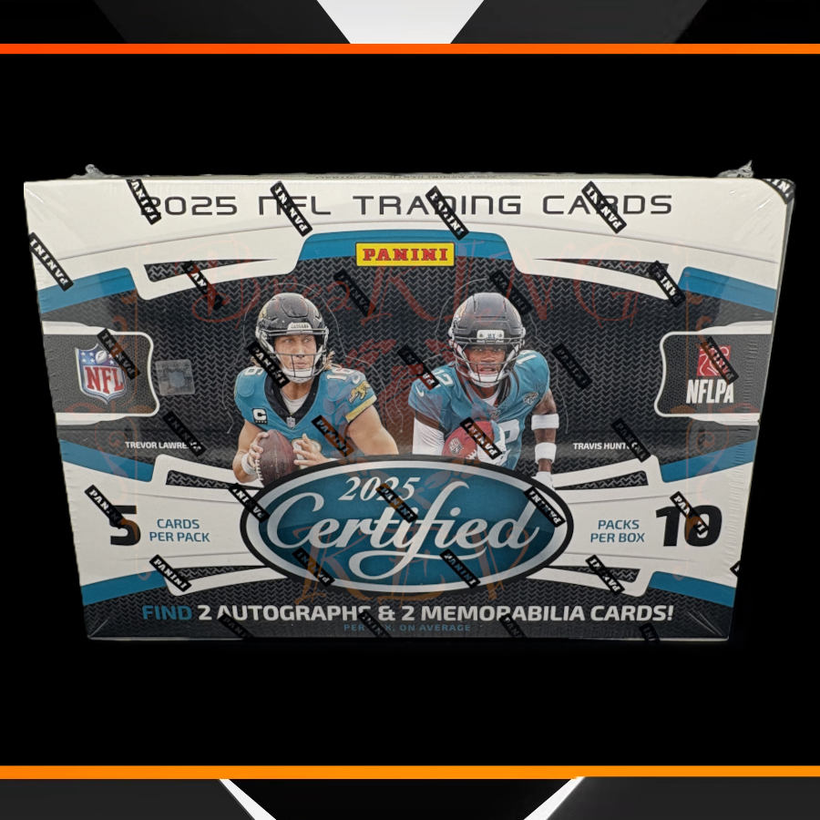2025 Panini Certified Hobby Box Football NFL