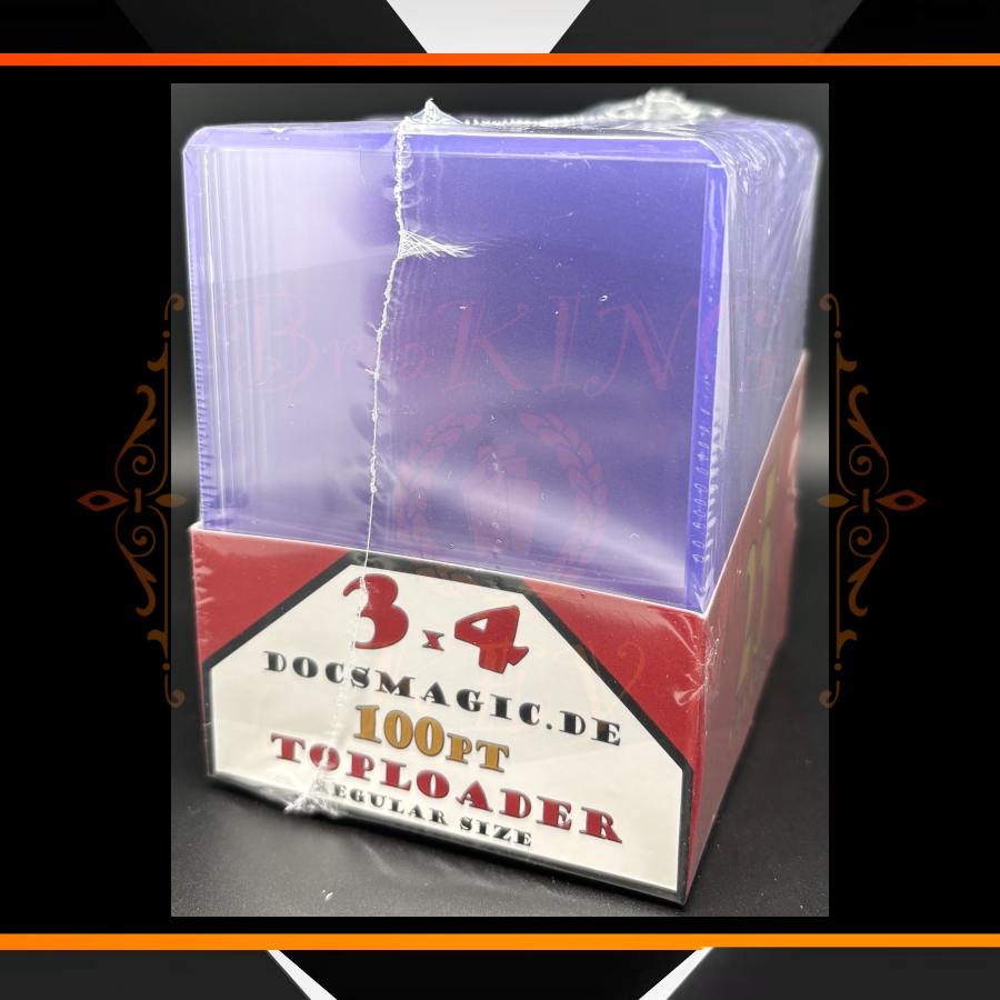 Toploader 100 Pt. (25 Stück)