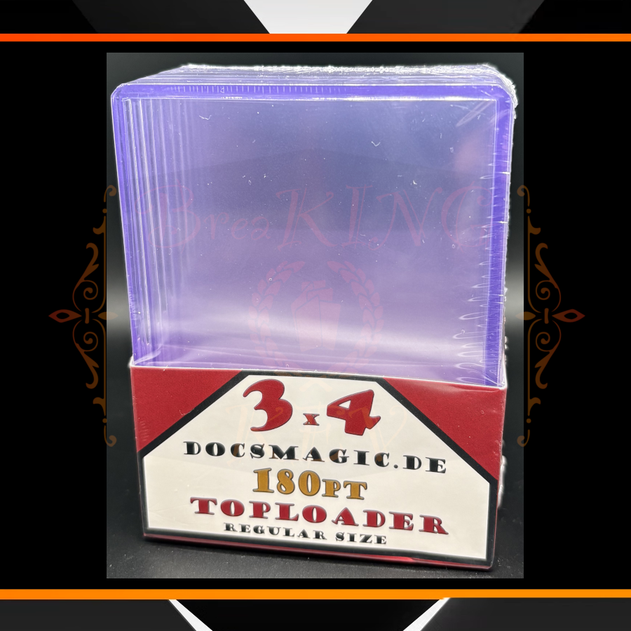 Toploader 180 Pt. (10 Stück)