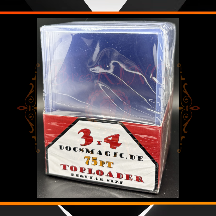 Toploader 75 Pt. (25 Stück)