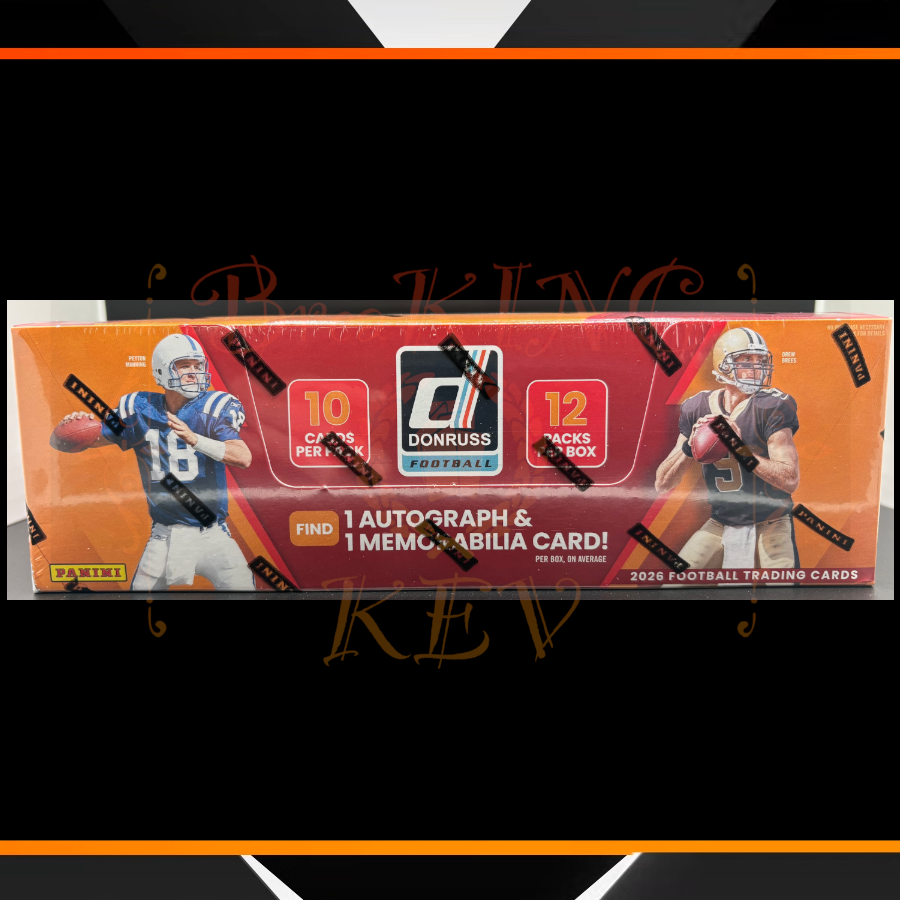 2026 Panini Donruss Hobby Box Football NFL
