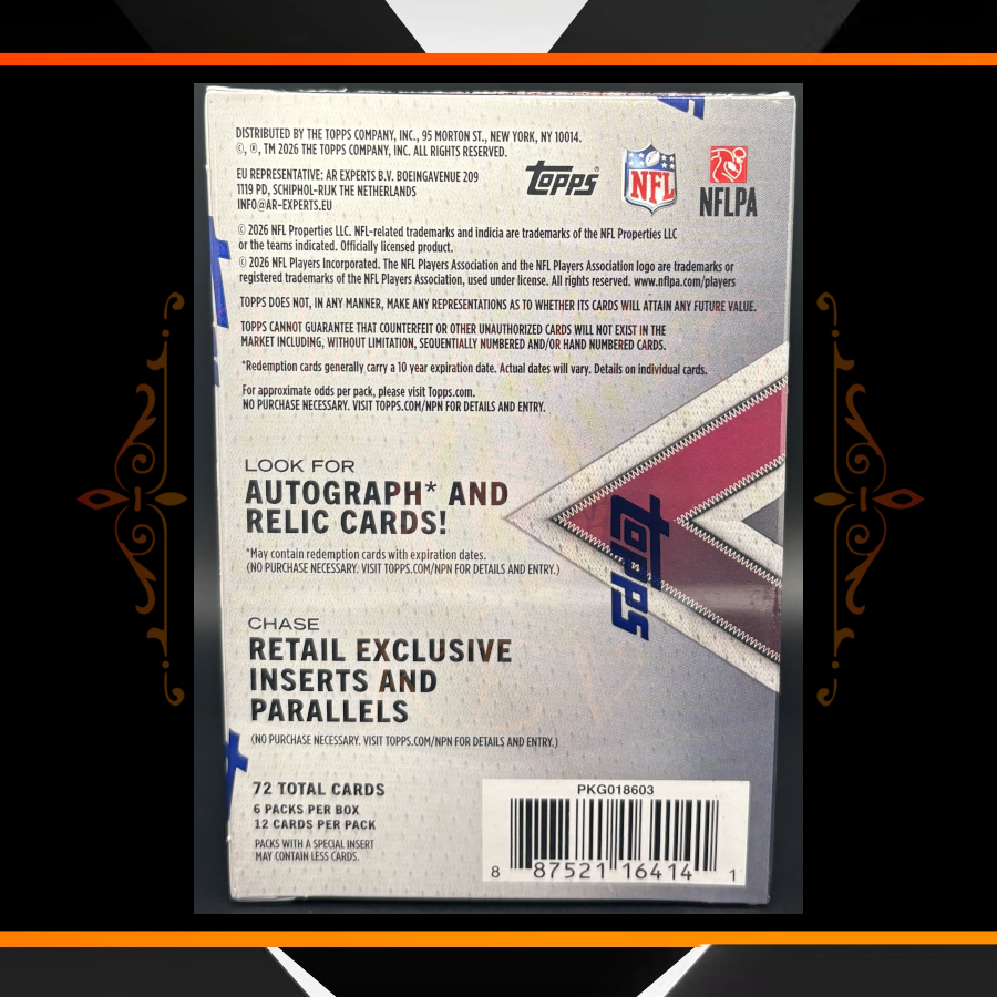 2026 Topps Flagship Value Box Football NFL