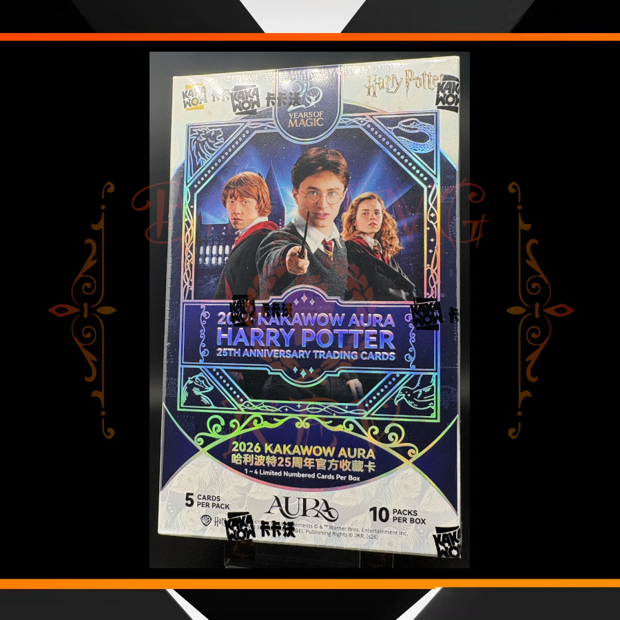 2026 Kakawow Aura Harry Potter 25th Anniversary Hobby Box